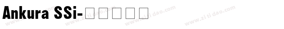 Ankura SSi字体转换